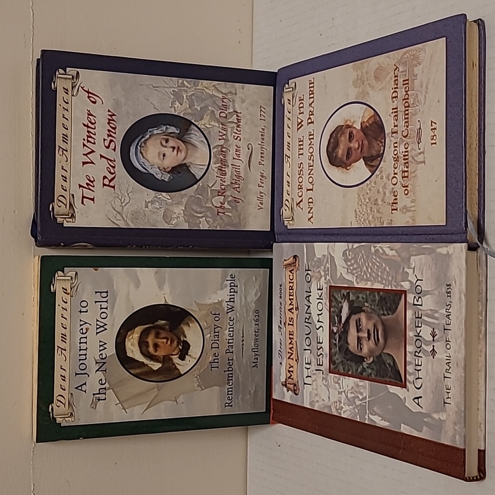 Set of 4 Dear America Books